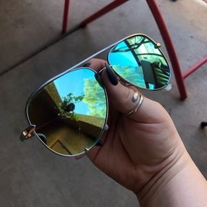 Quay Australia High Key Blue & Silver Shades